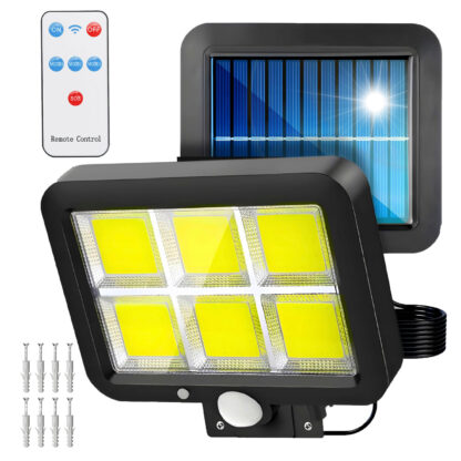 Lampa Solarna LED Ogrodowa Zewnętrzna z Czujnikiem Ruchu Zmierzchu Kinkiet - obrazek 15