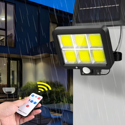 Lampa Solarna LED Ogrodowa Zewnętrzna z Czujnikiem Ruchu Zmierzchu Kinkiet - obrazek 13