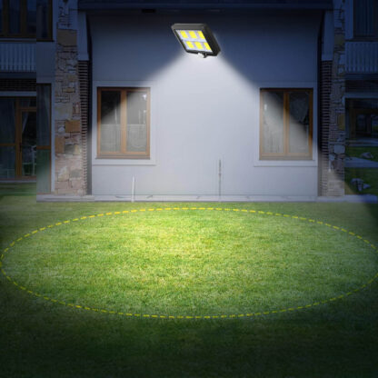 Lampa Solarna LED Ogrodowa Zewnętrzna z Czujnikiem Ruchu Zmierzchu Kinkiet - obrazek 12