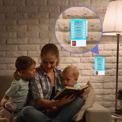 Lampa Owadobójcza UV na Owady Muchy Komary Osy Elektryczna Łapka Pułapka - obrazek 6