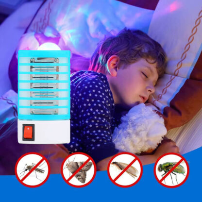 Lampa Owadobójcza UV na Owady Muchy Komary Osy Elektryczna Łapka Pułapka - obrazek 3