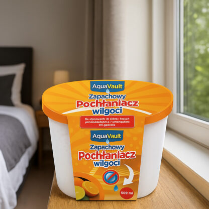 4 x Zapachowy Pochłaniacz Wilgoci Wilgotności Osuszacz Powietrza Cytrusowy - obrazek 5